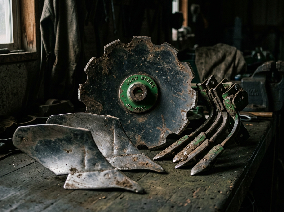 Почвообрабатывающие детали