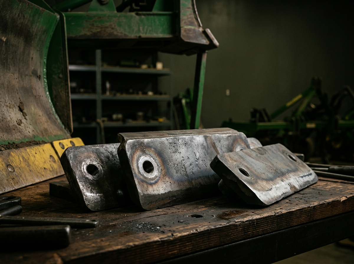 Режущие кромки бульдозера