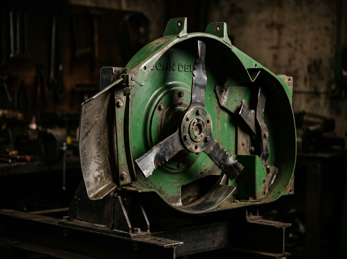 Детали мульчирователя травы