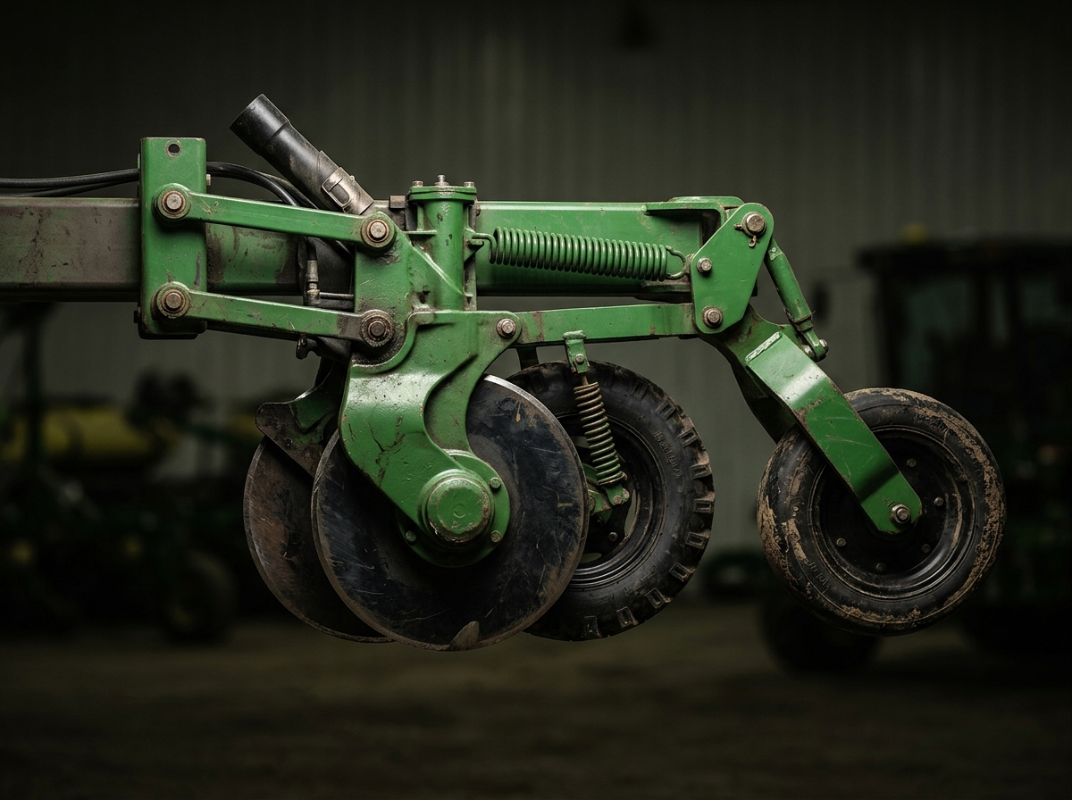 Прикатывающие колеса и сошники